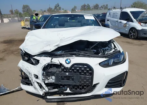 2025 BMW 4 Series 430I z USA, uszkodzony, nr VIN WBA33DB05SCU19548